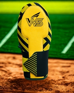 Guante de Béisbol Amarillo y Negro Ajustable para Mano Izquierda o Derecha, Protección de Palma para Entrenamiento Juvenil y Adulto - Product Image 5