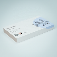 Boîte à tiroir rigide personnalisée avec fenêtre pour l'emballage des ongles press-on |   Boîte cadeau en papier écologique magnétique avec laminage mat et gaufrage