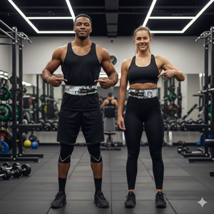 Ceinture de musculation Rexfit Sports Custom Powerlifting, légère, en polyester et cuir, pour l'entraînement et le soutien sportif. - Product Image 3