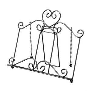 Support de Livres en Métal au Design Élégant, Organisateur de Fichiers et de Brochures pour la Maison et les Hôtels, Utilisation en Cuisine - Product Image 6