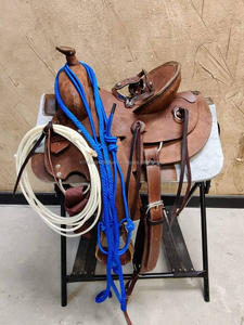 Selle Western en cuir véritable de taille personnalisée selles de cheval en cuir véritable selle de course anglaise disponible à bas prix - Product Image 5