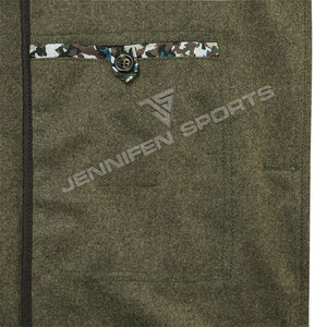 Abrigo Largo con Capucha para Hombre, Estilo Caza, 100% Lana con Forro de Piel, Chaqueta para Exteriores con Múltiples Bolsillos, Venta al Por Mayor - Product Image 5