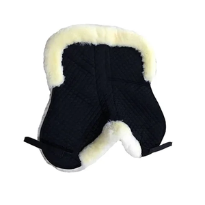 Tapis de selle antidérapant en velours respirant et absorbant l'humidité pour chevaux, coussin ergonomique personnalisé en soie satinée douce - Product Image 3