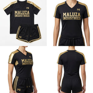 Uniformes de cheerleading dynamiques, vêtements d'équipe personnalisés imprimés par sublimation pour les compétitions d'All Star Cheerleading - Product Image 6