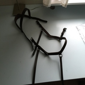 Haltères pour chevaux en nylon tissé de haute qualité, largeur 1 pouce, pour les courses d'endurance équine, avec quincaillerie métallique réglable - Product Image 2