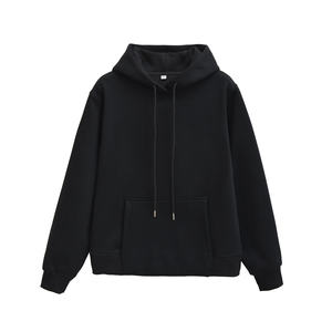 Sweat à capuche pour femme 100 % coton, tissu premium en fil ring-spun, impression de logo personnalisée, vente en gros, fournisseur de marques - Product Image 3