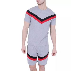 Conjunto de Pantalones Cortos Deportivos de Verano Unisex, Transpirables, Talla Grande, Casuales, Estampados, Ecológicos, con Camiseta de Manga Corta, Ligeros, de 2 Piezas - Product Image 1