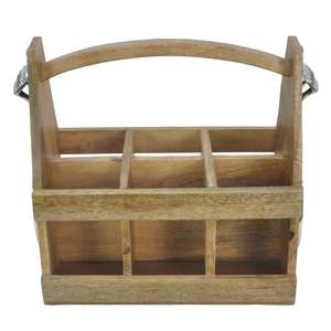 Organizador de Barra Apto para Lavavajillas, Ecológico, de Madera, Multiusos, para Almacenamiento y Almacenaje en la Cocina - Product Image 5