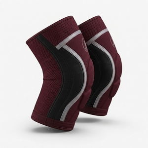 Genouillère légère pour le sport, tissu élastique confortable, conception de compression flexible pour l'entraînement, l'exercice et le basketball - Product Image 2