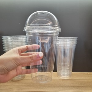 High Transparency PET <b>Cups</b> with Custom Printing 360ml 400ml 500ml for <b>Cold</b> Drink Packaging - Product Image 5