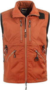 Top Trendy Eco-Friendly Orange Dog Training Vest Zip Pockets IP68 Waterproof Nylon/Polyester Material Carabiner Hooks for - Product Image 4