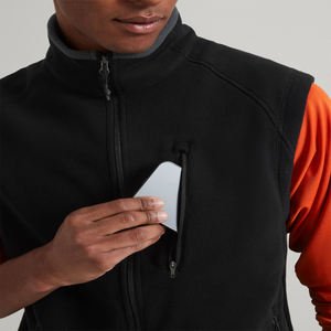 Gilet Teddy Sherpa pour Homme Coupe-Vent à Col Montant et Fermeture Éclair, en Polaire, Vêtement d'Extérieur, Logo Personnalisé, Grande Taille, Sans Manches, pour l'Extérieur - Product Image 2