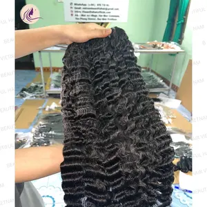 En iyi doku ucuz kalın birmanya süper çift çizilmiş işlenmemiş insan saçı, insan saçı dantel ön, vietnam insan saçı uzantıları