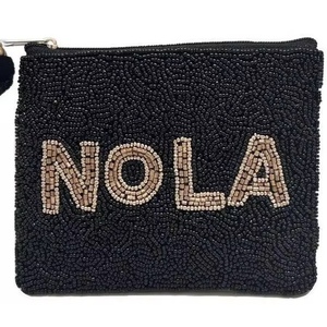Latest Design Hand Pouch Beaded Embroidered Seed Bead Handmade Coin Purse Fashion Bag With Customized Color For Women - Product Image 4