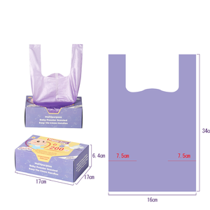 أكياس حفاضات أطفال بسيطة قابلة للتحلل الحيوي ومعتمدة صديقة للبيئة من RDY، <span class=keywords><strong>150</strong></span> قطعة، أكياس نفايات حفاضات الأطفال - Product Image 4