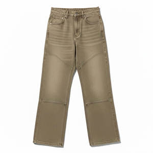 Servicio OEM de jeans holgados personalizados para mujer, mezclilla de alta calidad de corte holgado para marcas de etiqueta privada y suministro al por mayor. - Product Image 5