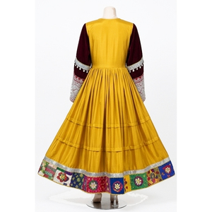Best Material Traditional Handmade Afghan Kuchi <b>Dress</b> Summer Silk High Quality Vintage Women's <b>Dresses</b> Afghan Kuchi <b>Dress</b> - Product Image 2
