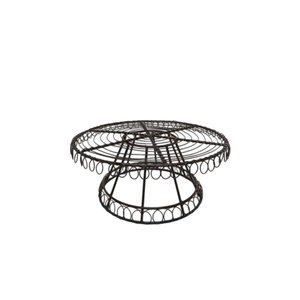 Multipurpose Wire Storage Basket <b>Cake</b> Stand With Base Standing Type For Kitchen Dining Area Tableware Display Decor - Product Image 6