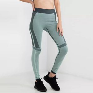 Leggings de compression pour femmes OEM, sur mesure, taille haute, pour la gym, la course, le fitness, l'entraînement, les sports athlétiques, fabricant de collants de sport - Product Image 3