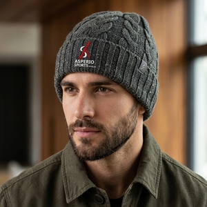 Beanies Cap Premium Knitted Winter Headwear Custom Design Soft <b>Warm</b> Fabric Comfortable Stretch Fit Casual Outdoor Fashion <b>Hat</b> - Product Image 3