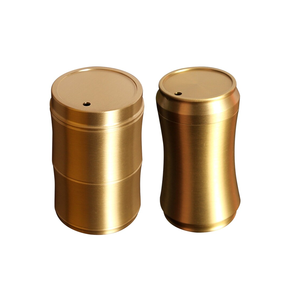 Top Selling Pure Brass Kitchen Accessories Brass <b>toothpick</b> Bottle Container With Manufacture Wholesale Supplier - Product Image 4