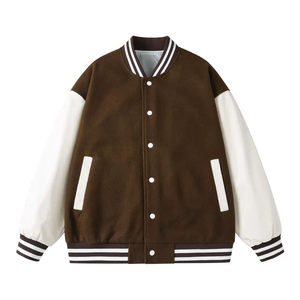Chaqueta Varsity de Alta Calidad para Hombre, Personalizable, Estilo Béisbol, Abrigo de Invierno, Cuello Alto, Mangas Tipo Letterman, Venta al Por Mayor, Original - Product Image 2