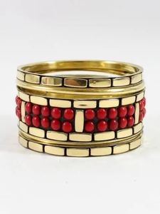 Best Quality Design Geometric Multicolor <b>Bracelet</b> Bangle Gold Plated Bohemia Style Unisex Jewelry Party Wedding for Woman - Product Image 6