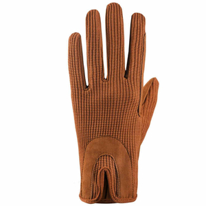 Gants d'équitation professionnels personnalisés de haute qualité, confortables, antidérapants, en cuir, vente en gros, avec OEM ODM - Product Image 4