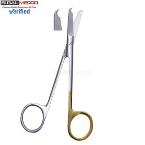 Tijeras de Sutura de Calidad Premium de 13 CM con Puntas Extra Finas, Instrumento Quirúrgico de Acero Inoxidable para Retirar Suturas - Product Image 1
