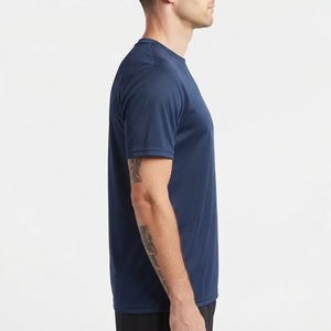 Custom Men Casual Jersey Plain Dyed Quick Dry Breathable Solid Regular Fit <b>Muscle</b> Sports Workout Fitness Outdoor Gym <b>T</b>-<b>Shirt</b> - Product Image 3