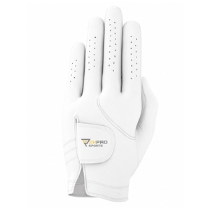 Gants de golf légers et extensibles avec logo personnalisé - Gant de golf de luxe en cuir véritable Cabretta, doux, à doigts complets, pour la main gauche, sports de plein air - Product Image 1