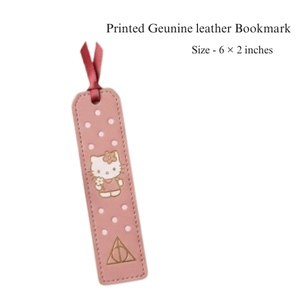 Set de Regalo de Cuero Genuino con Temática de Fantasía Rosa, Hecho a Mano, Incluye Diario, Cartera, Estuche para Lápices, Marcapáginas y Llavero - Product Image 6