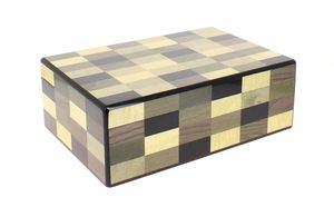 Custom Logo Eco-Friendly MDF Jewelry Box with Resin & Bone Inlay Rectangle Shape for Women's Gifting Available in Bulk Quantity - Product Image 5