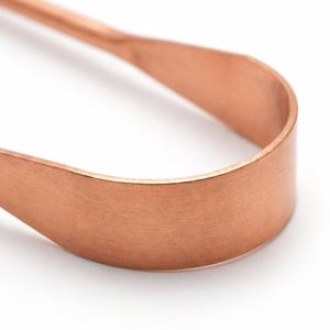 ที่ขูดลิ้นทองแดงแท้ ฆ่าเชื้อแบคทีเรีย ขจัดคราบ ลดกลิ่นปาก ผลิตภัณฑ์จากผู้ผลิตในอินเดีย - Product Image 2