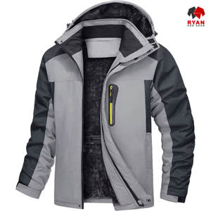 Veste softshell personnalisée Ryan Pro Gear pour homme, fermeture éclair, logo personnalisé, col à capuche - Product Image 2