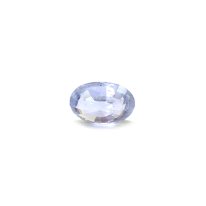 Loose 6.51 Ct Sky Blue Sapphire Gemstone Brilliant Cut 20mm for Fine Jewelry - Product Image 2