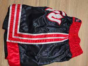 Shorts de Muay Thai Hechos a Medida, Transpirables, de Tela Suave y Cómodos para Artes Marciales, Gimnasio y Entrenamientos, Servicio OEM - Product Image 4