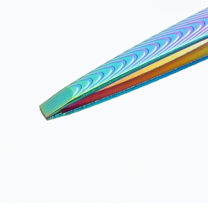 Pinzas de Cejas de Acero Inoxidable de Alta Precisión, Punta Puntiaguda Inclinada de 9.7cm, Estilo Moderno y Duradero para el Vello Facial - Product Image 4
