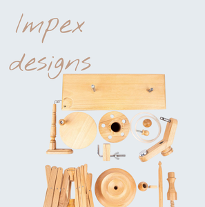 Herramienta de tejido de madera de haya para tejer con hilo |   Hermoso arco de haya hecho a mano |   Enrollador de hilo gigante de madera - Product Image 5