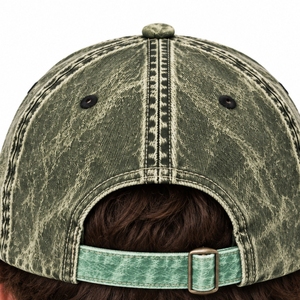 Gorra de Pana Unisex Personalizada con Correa Trasera Ajustable, Diseño de Letras en Hilo de Algodón, Gorra Casual con Diseño de Letras - Product Image 6