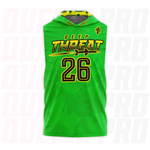 Hooded Dri-Fit 7v7 Custom Flag Football Uniforms 2 Jerseys + 1 Short Fully Customized Compression Sets 7on7 Flag Football Wear - Product Image 3