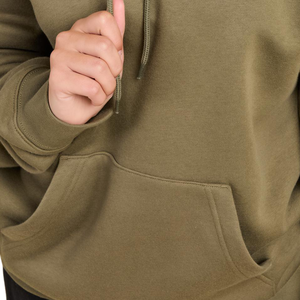 Sweat-shirt à capuche personnalisé pour femme, en molleton, avec cordon de serrage, poche kangourou, style décontracté streetwear, fabricant de vêtements personnalisés OEM - Product Image 6