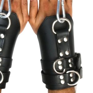 Esposas de Cuero Genuino con Acolchado Extra Ancho para Mayor Comodidad y Control - Product Image 2