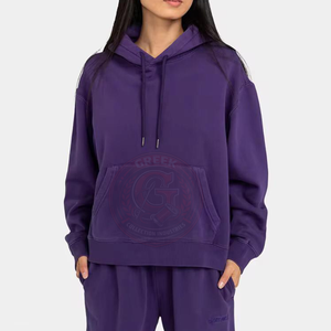 Sudadera con Capucha para Mujer, Cálida y Acogedora, de Algodón Grueso y Felpa, Manga Larga, para Moda Casual de Invierno y Actividades al Aire Libre - Product Image 1