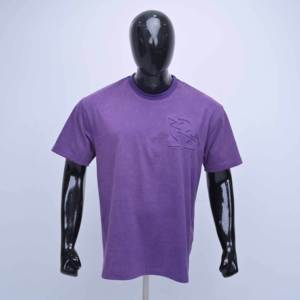 Camiseta de Alta Calidad con Estampado 3D en Relieve, OEM Premium para Hombre, Algodón Pima Orgánico Blanco, Talla Grande, Diseño Gráfico Personalizado - Product Image 1