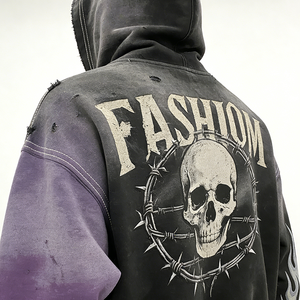 Sudaderas con Capucha Extra Grandes y Gruesas Personalizadas, de Lujo, de Algodón Terry, Resistentes al Viento, Transpirables, Impermeables, con Pantalla Puff para Fitness - Product Image 4