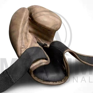 ถุงมือชกมวยหนังวัวแท้แบบสั่งทำพิเศษสำหรับผู้ชายในราคาถูกมาก - Product Image 3