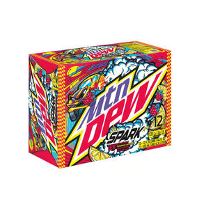 Refresco Premium Mountain Dew Spark Sabor Frambuesa y Limón 12 fl oz - Stock al por Mayor para Gasolineras y Venta en Línea - Product Image 4