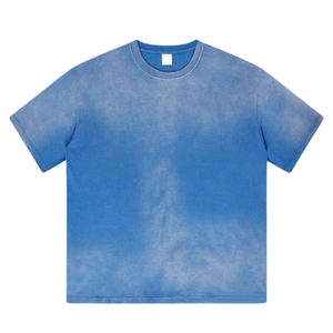T-shirt Pantone Dye surdimensionné délavé vintage 100% coton fait à la main Vietnam - Product Image 3