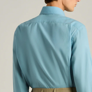 rend Driven Men Casual Wear Tee With Button <b>Down</b> Detail And Sleek Collar Solid Color / Logo Designing Casual Outdoor Streetwear - Product Image 5